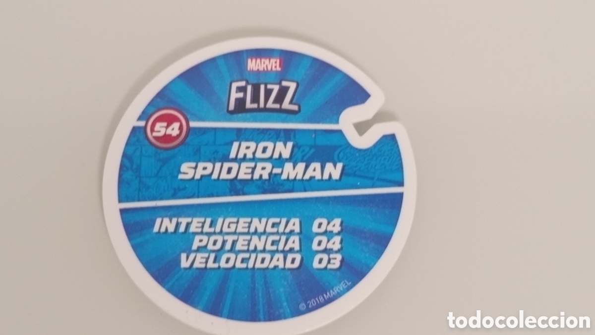Figuras y mu&ntilde;ecos Marvel: ❇️ TAXO MARVEL FLIZZ 84 IRON - SPIDERMAN ❇️ - Foto 2