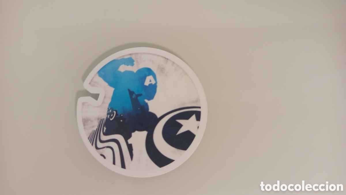 Figuras y mu&ntilde;ecos Marvel: ❇️ TAZO MARVEL FLIZZ 16 CAPIT&Aacute;N AM&Eacute;RICA ❇️ - Foto 1