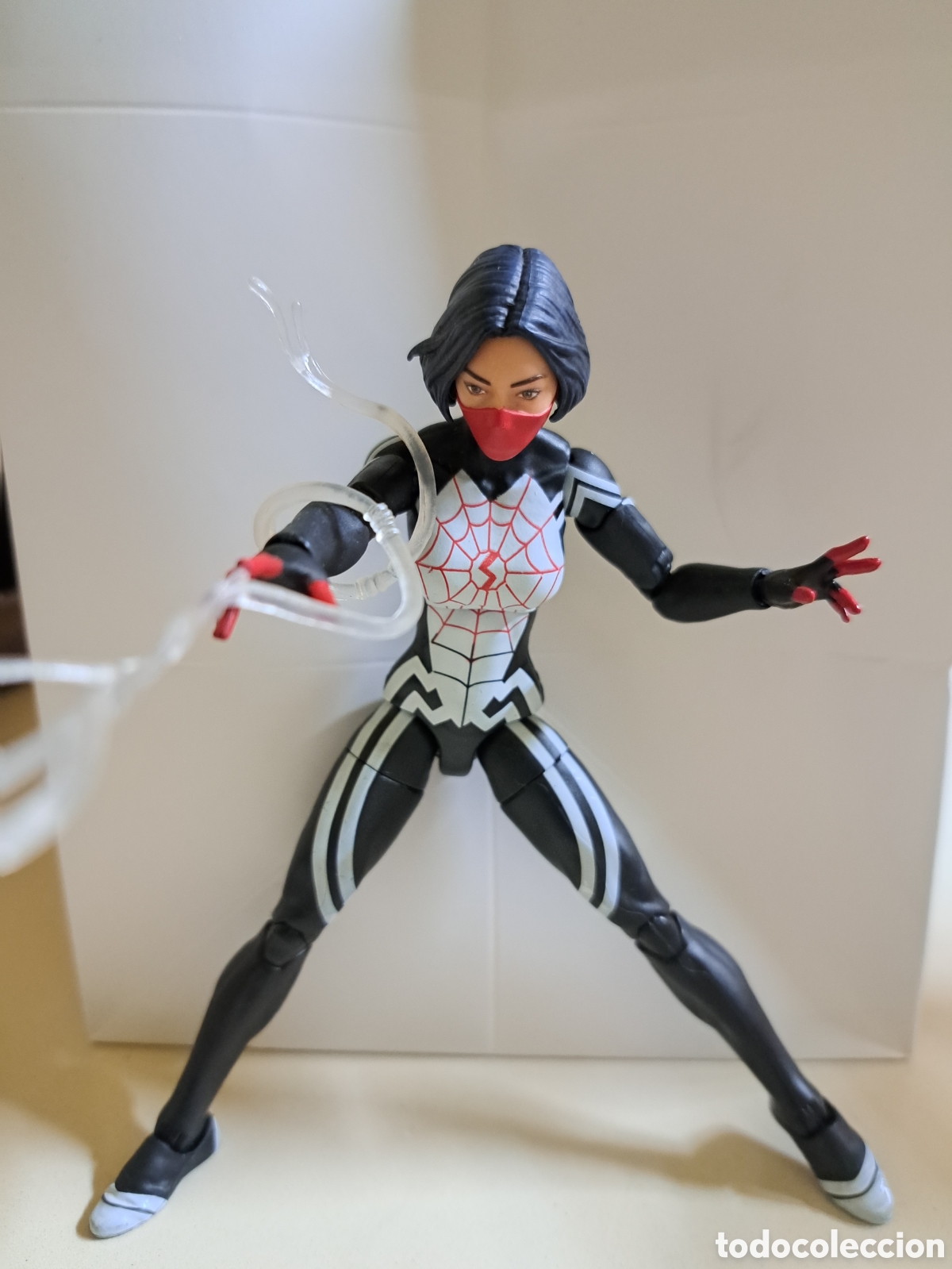 Figuras y mu&ntilde;ecos Marvel: Marvel legends spiderman figura silk seda - Foto 1