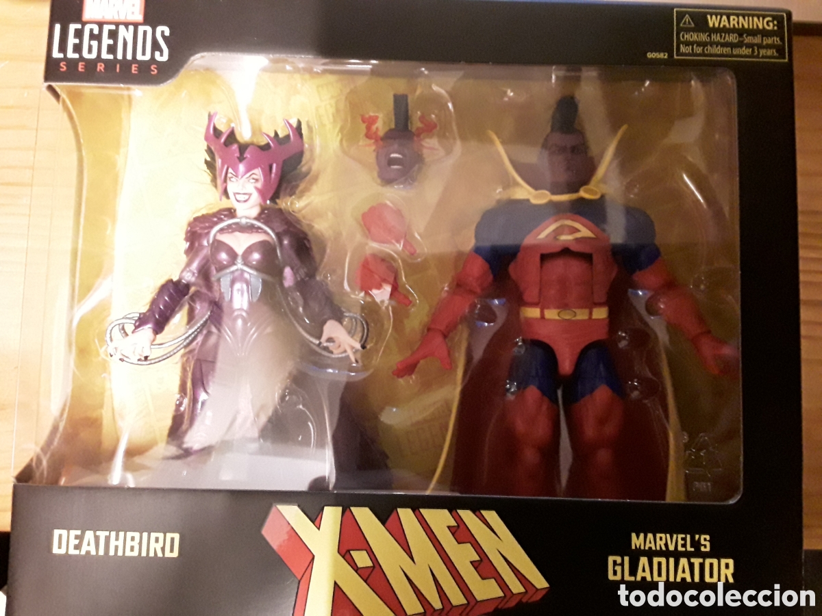 Figuras y mu&ntilde;ecos Marvel: Pack 2 Figuras Gladiator y Deathbird Marvel Legends - Foto 1