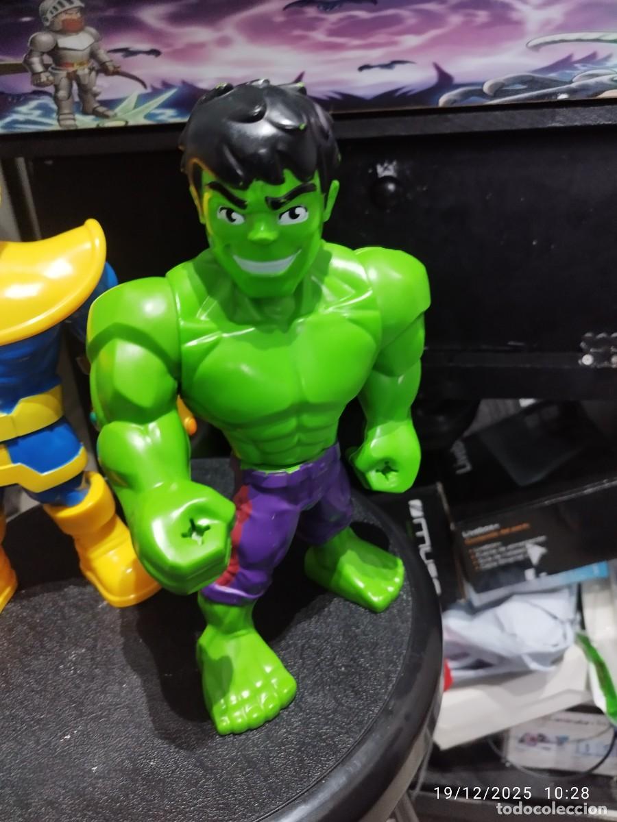 Figuras y mu&ntilde;ecos Marvel: 2 Figuras Marvel Thanos y Hulk - Foto 3