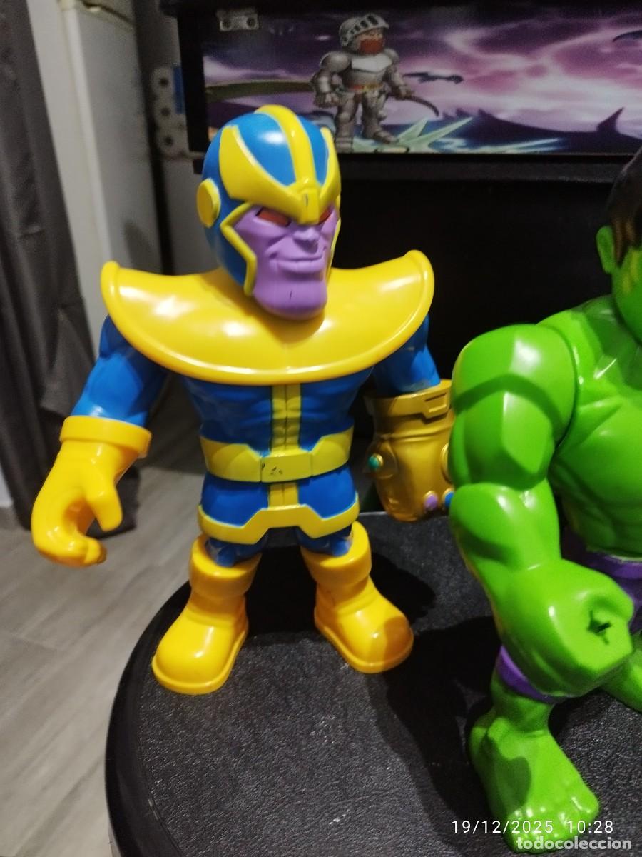 Figuras y mu&ntilde;ecos Marvel: 2 Figuras Marvel Thanos y Hulk - Foto 4