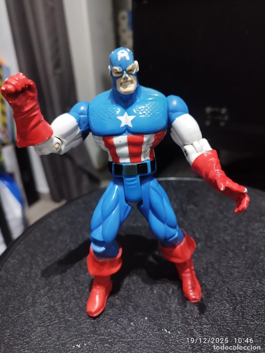 Figuras y mu&ntilde;ecos Marvel: Figura Capit&aacute;n Am&eacute;rica 1997 - Foto 6