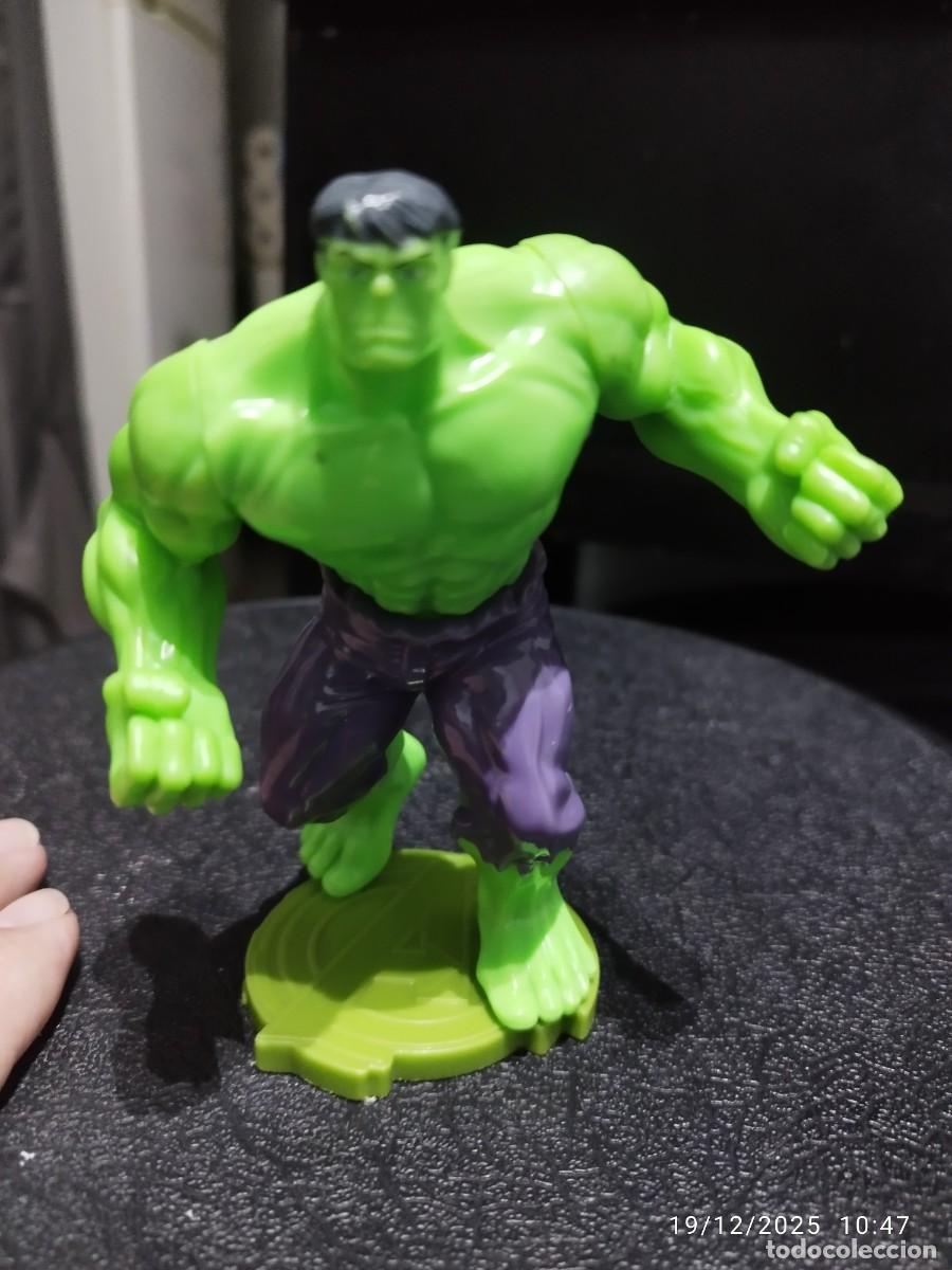 Figuras y mu&ntilde;ecos Marvel: Figura Hulk 2014 con base - Foto 5
