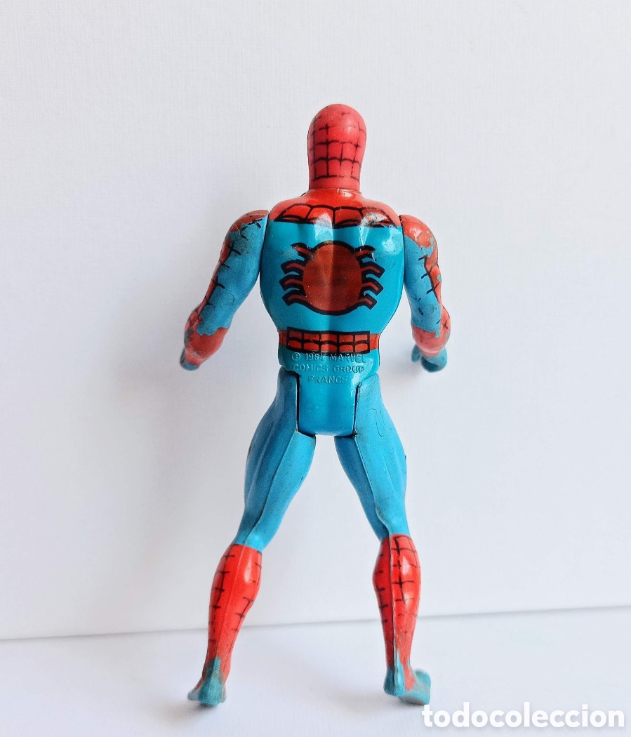 Figuras y mu&ntilde;ecos Marvel: FIGURA SPIDERMAN FRANCIA 1984 PVC MARVEL COMICS - Foto 2