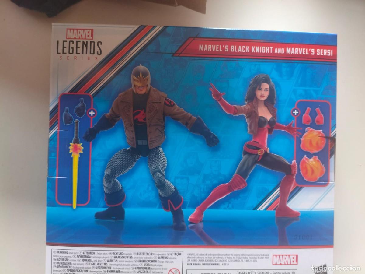 Figuras y mu&ntilde;ecos Marvel: Marvel Legends Sersi & Black Knight - Figuras de acci&oacute;n - Foto 2