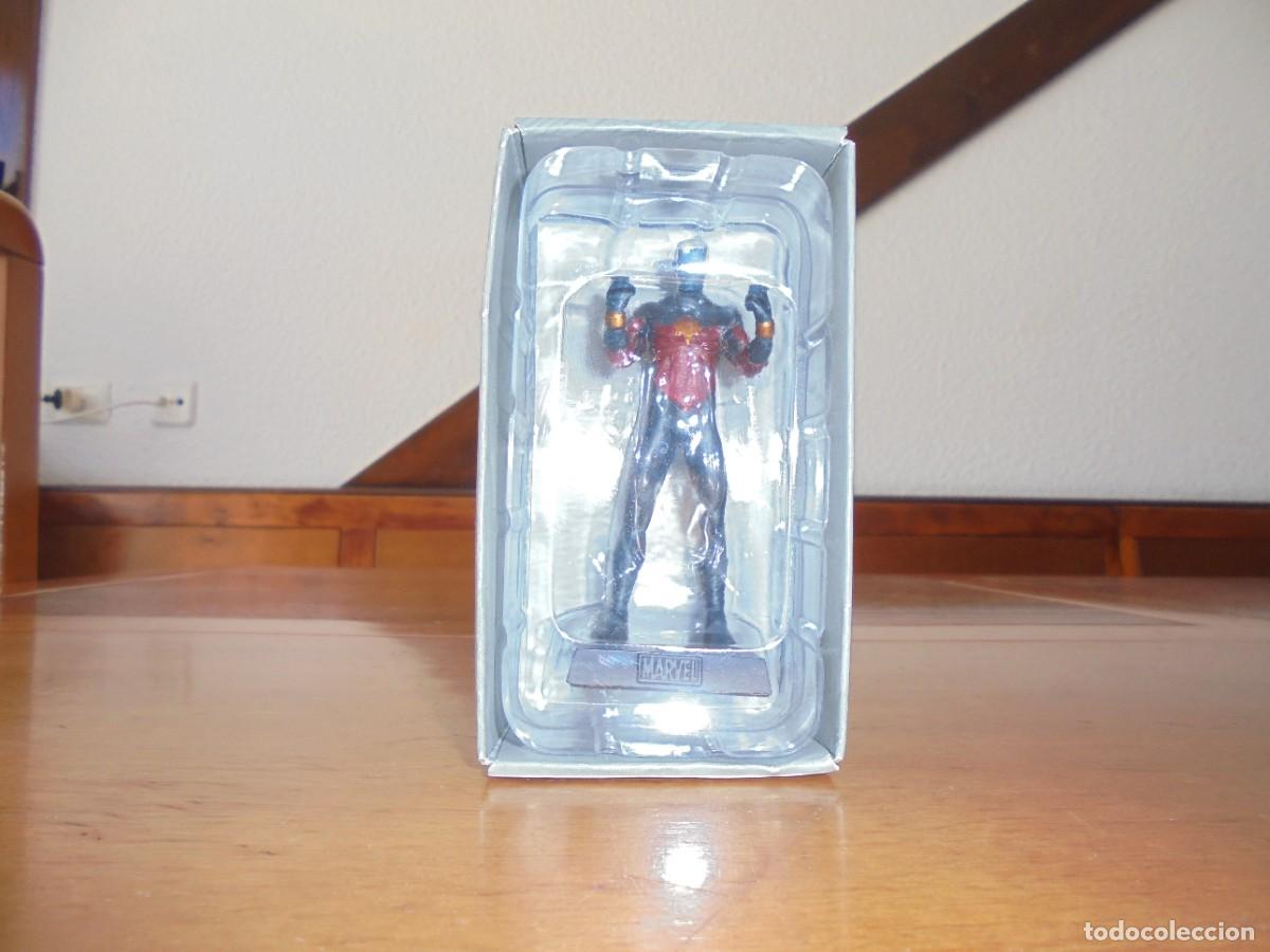 Figuras y mu&ntilde;ecos Marvel: FIGURA MARVEL PLOMO: CAPITAN MARVEL. EAGLEMOSS PUBLICATIONS LTD. 2011 CON FASC&Iacute;CULO Y CAJA ORIGINAL - Foto 7