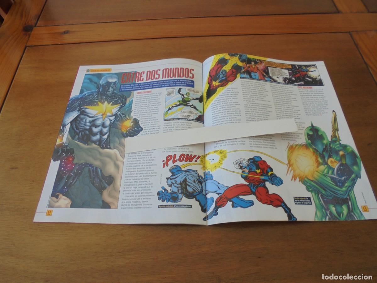 Figuras y mu&ntilde;ecos Marvel: FIGURA MARVEL PLOMO: CAPITAN MARVEL. EAGLEMOSS PUBLICATIONS LTD. 2011 CON FASC&Iacute;CULO Y CAJA ORIGINAL - Foto 12