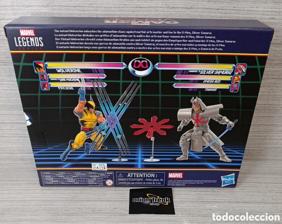 Figuras y mu&ntilde;ecos Marvel: Hasbro Gamerverse Wolverine VS Silver Samur&aacute;i - Foto 2
