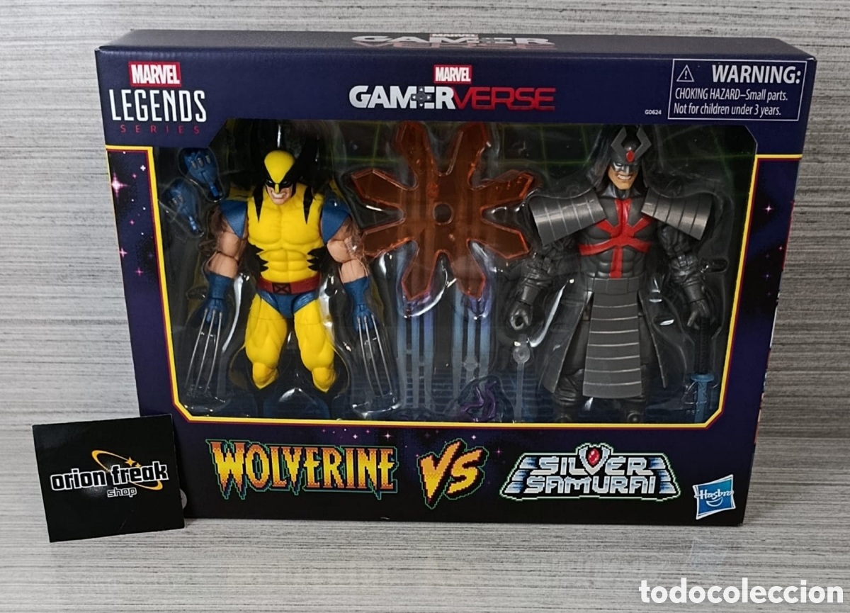 Figuras y mu&ntilde;ecos Marvel: Hasbro Gamerverse Wolverine VS Silver Samur&aacute;i - Foto 1