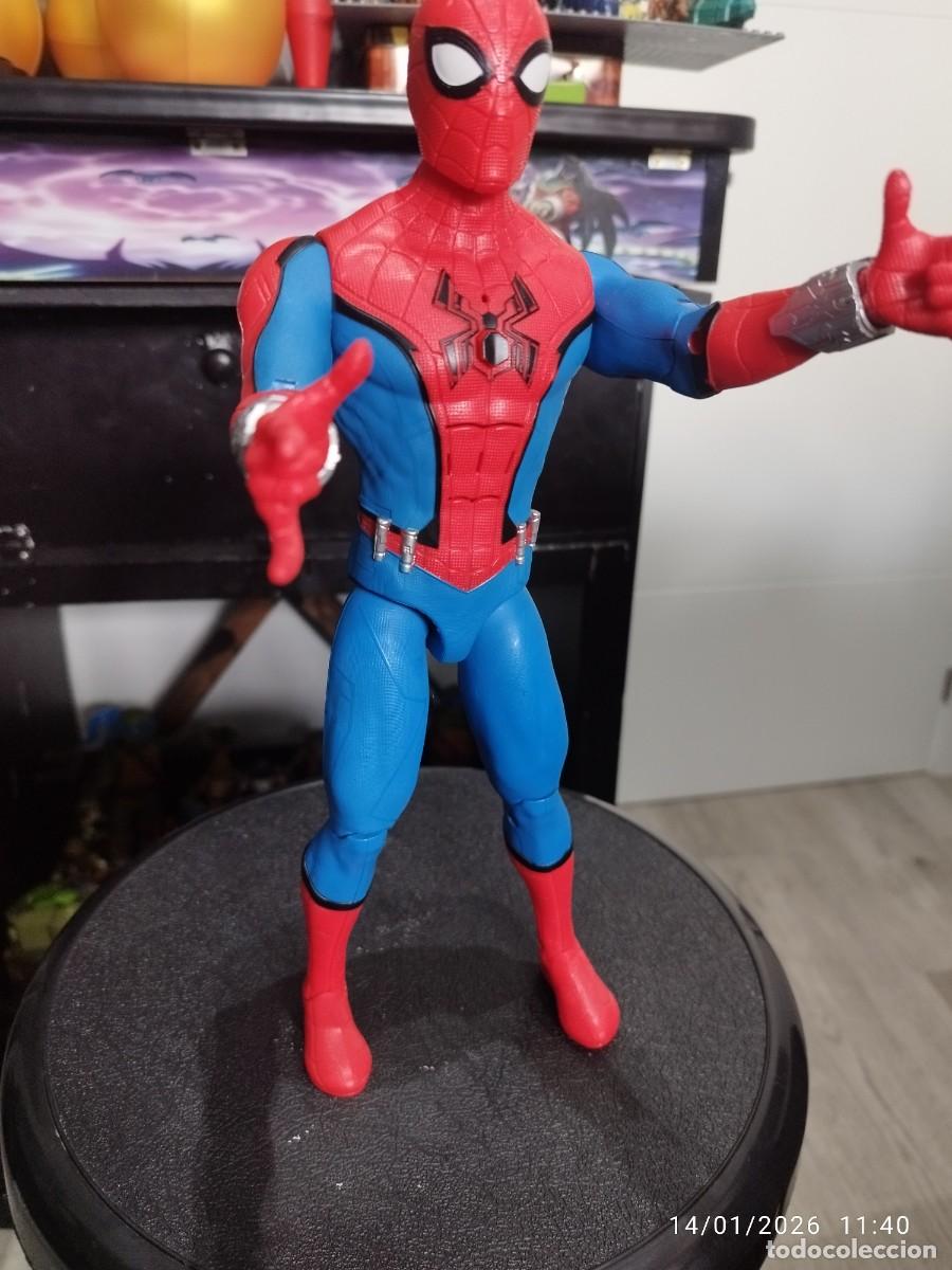 Figuras y mu&ntilde;ecos Marvel: Figura Spiderman Interactiva 33cm - Foto 2