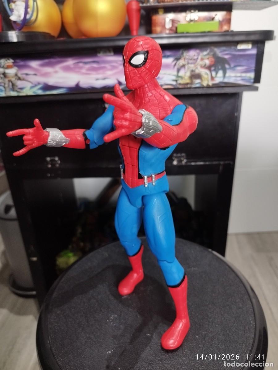 Figuras y mu&ntilde;ecos Marvel: Figura Spiderman Interactiva 33cm - Foto 5