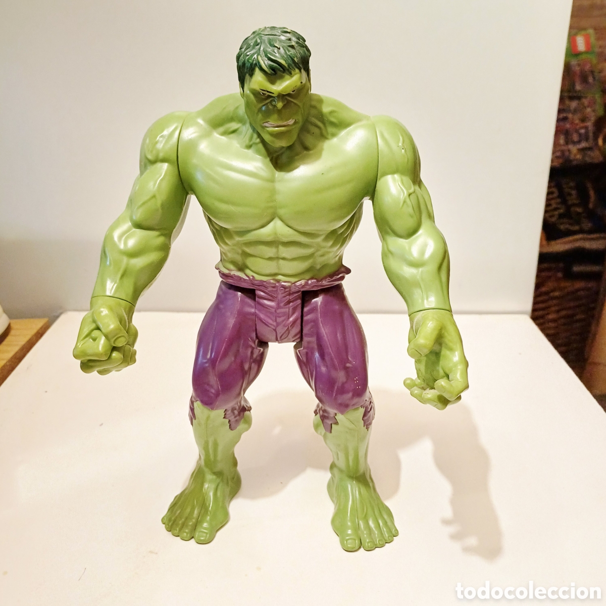 Figuras y mu&ntilde;ecos Marvel: Figura El incre&iacute;ble Hulk 29 cm alto Hasbro 2013 Marvel - Foto 2