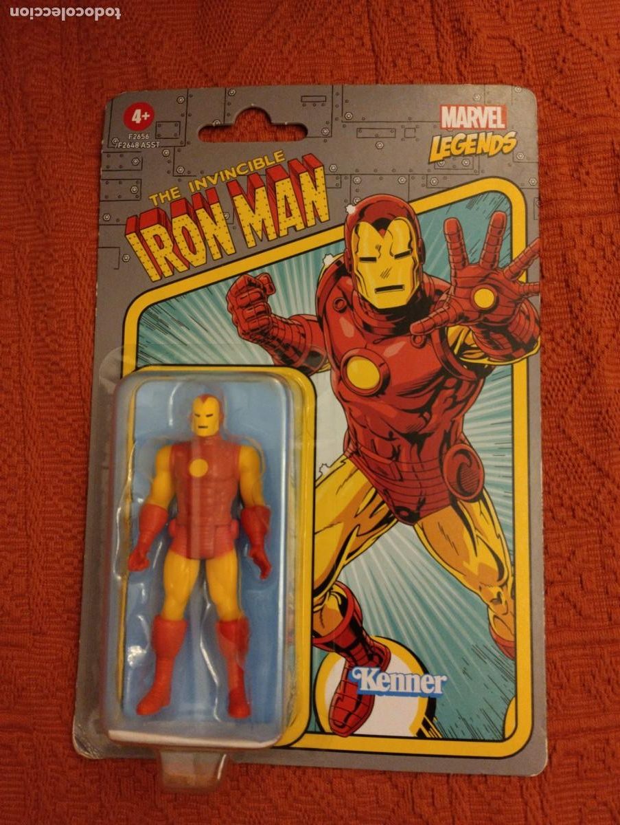 Figuras y mu&ntilde;ecos Marvel: Figura Iron Man Marvel Legends Kenner - Foto 1