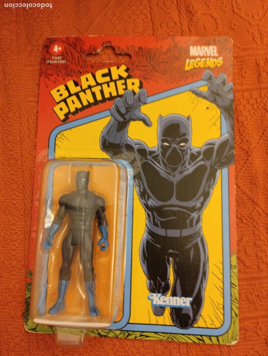 Figuras y mu&ntilde;ecos Marvel: Figura Black Panther Marvel Legends Kenner - Foto 1