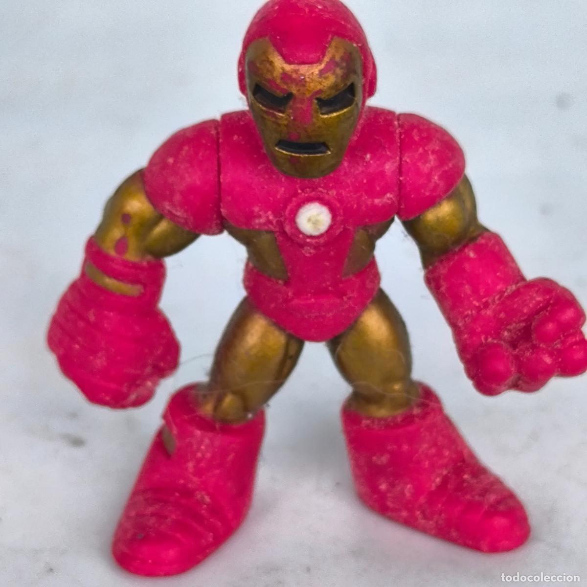 Figuras y mu&ntilde;ecos Marvel: Figura Iron Man Marvel Super Hero Squad (Hasbro 2008) - Foto 1