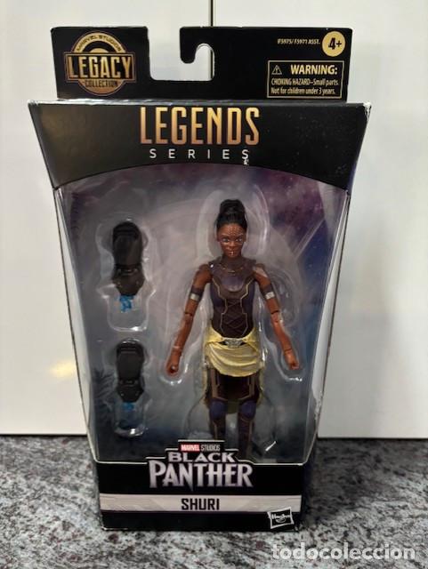 Figuras y mu&ntilde;ecos Marvel: MARVEL LEGENDS : BLACK PANTHER . FIGURA shuri. NUEVA - Foto 1