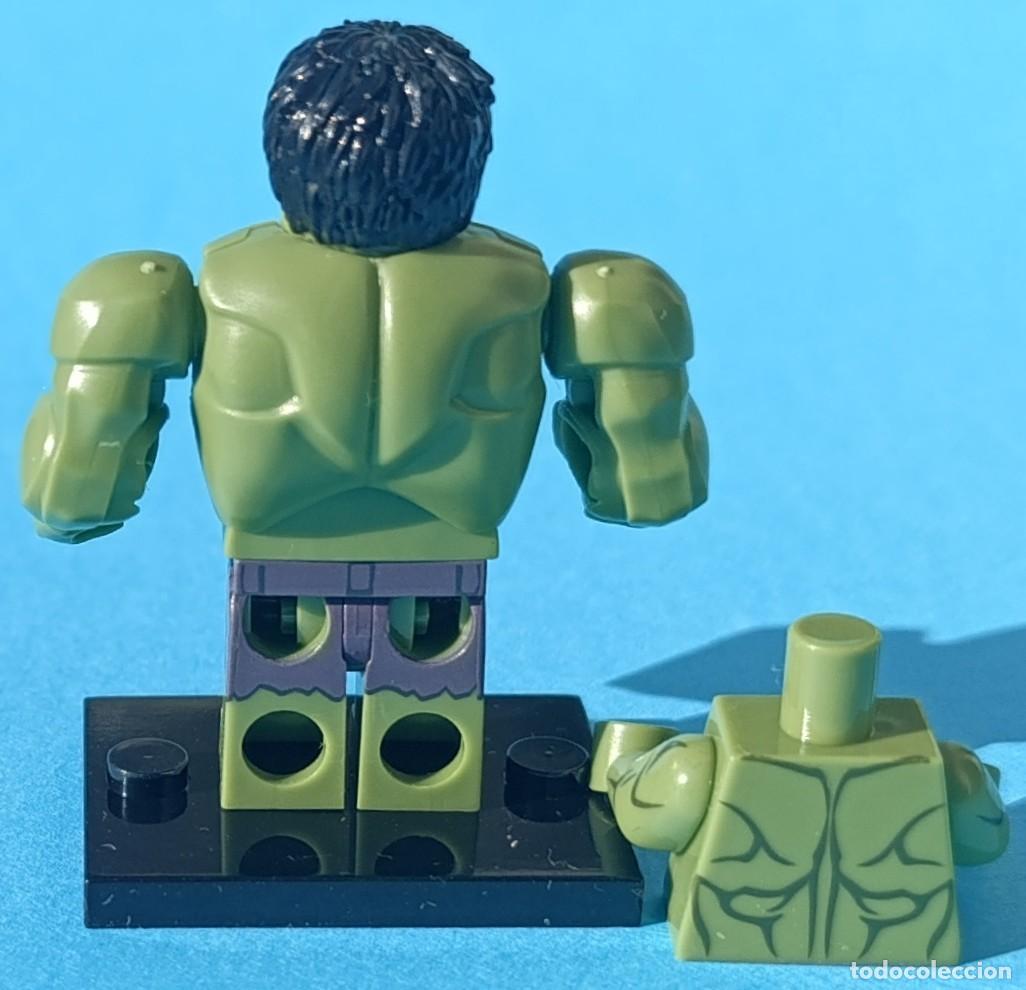 Figuras y mu&ntilde;ecos Marvel: Hulk v2 (Avengers) (Marvel) Lego compat&iacute;vel minifiguras - Foto 4