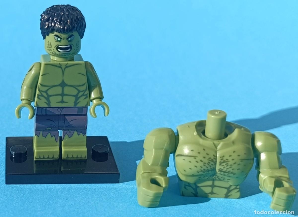 Figuras y mu&ntilde;ecos Marvel: Hulk v2 (Avengers) (Marvel) Lego compat&iacute;vel minifiguras - Foto 6