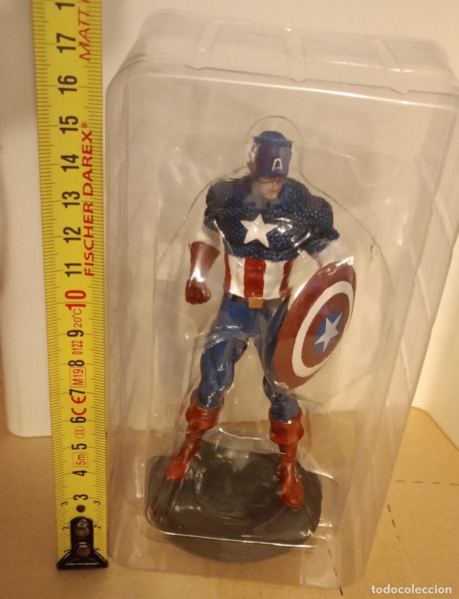 Figuras y mu&ntilde;ecos Marvel: CAPITAN AMERICA MARVEL EAGLEMOSS TAMA&Ntilde;O GRANDE - Foto 6