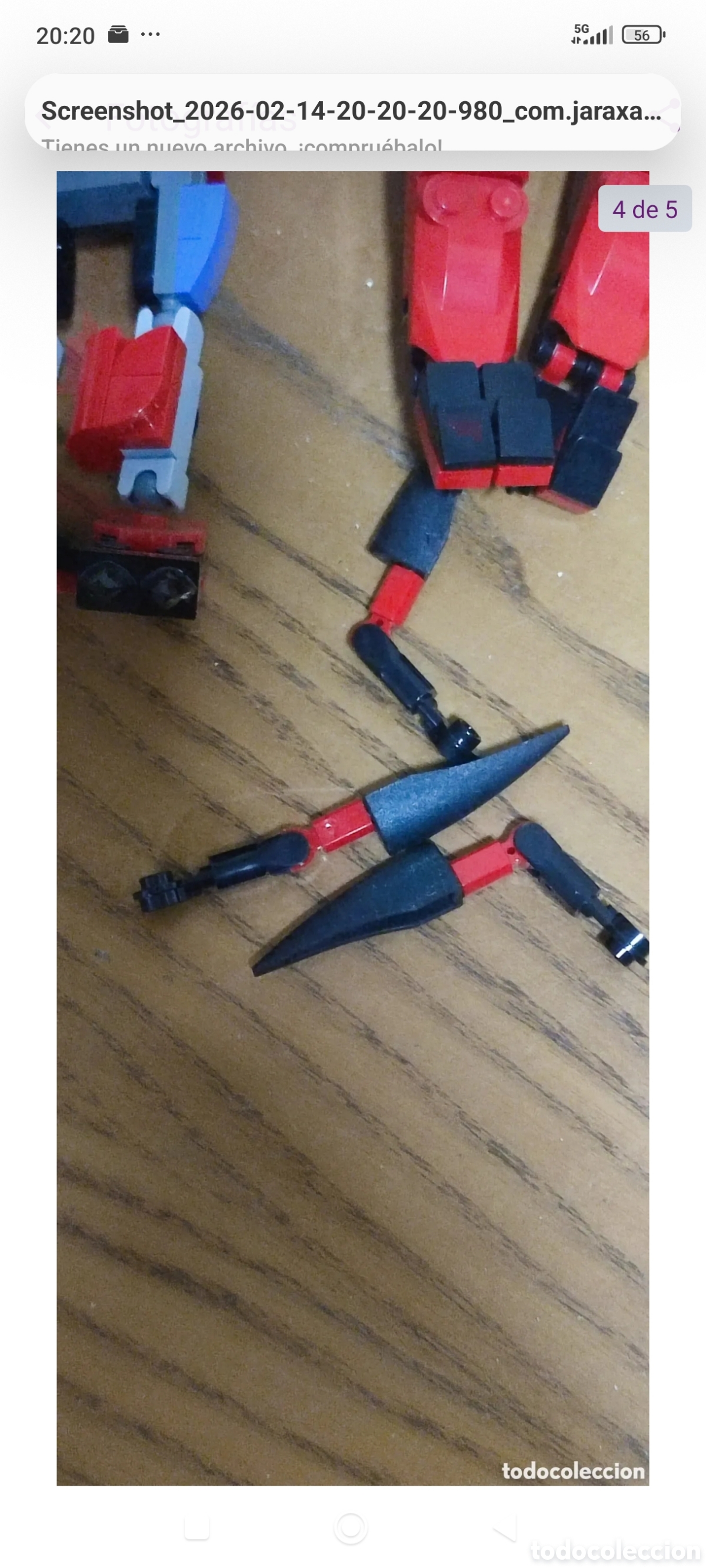 Figuras y mu&ntilde;ecos Marvel: Piezas lego para figura posiblemente Marvel. - Foto 4