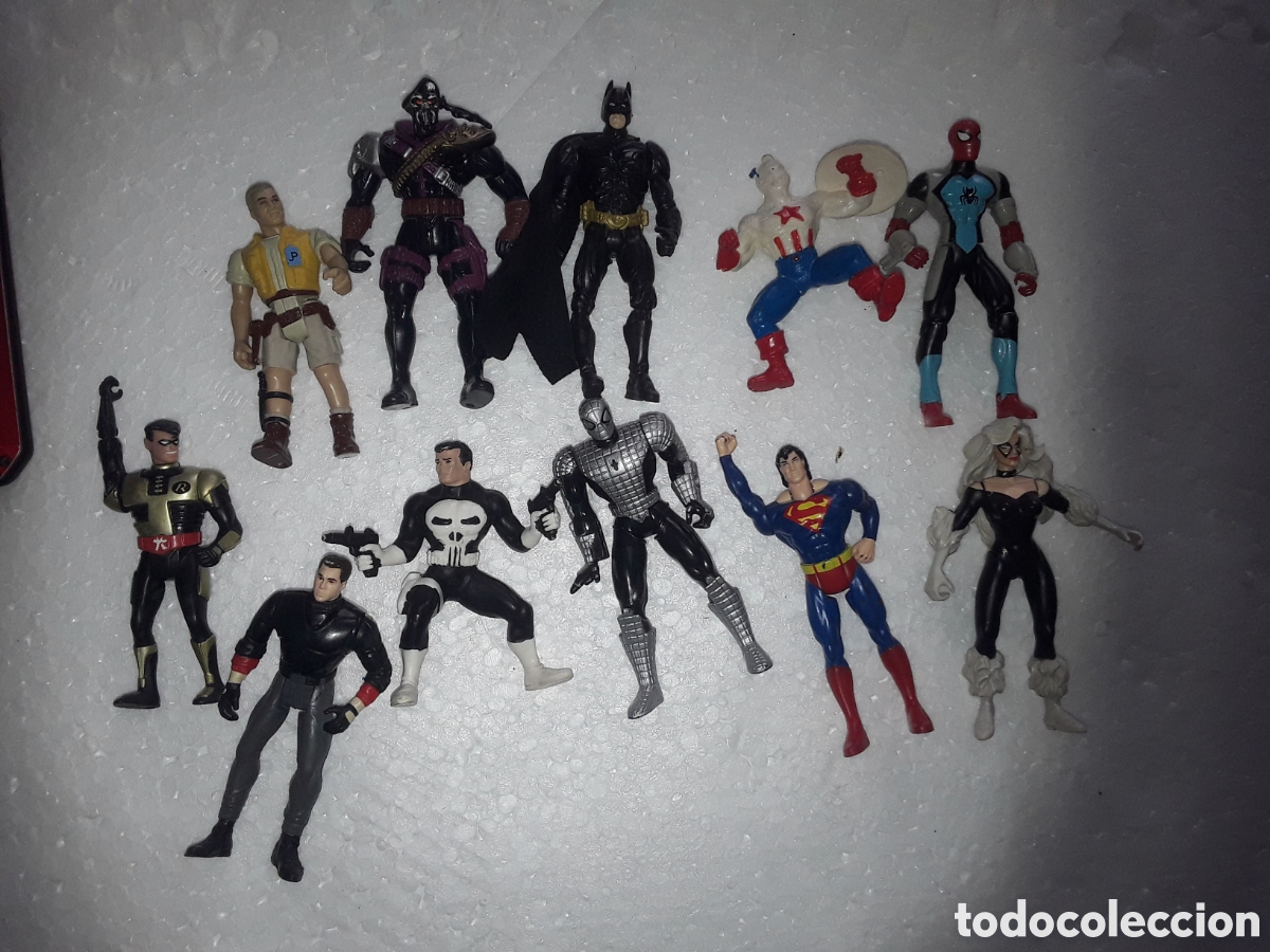 Figuras y mu&ntilde;ecos Marvel: Lote figuras marvel varias - Foto 1
