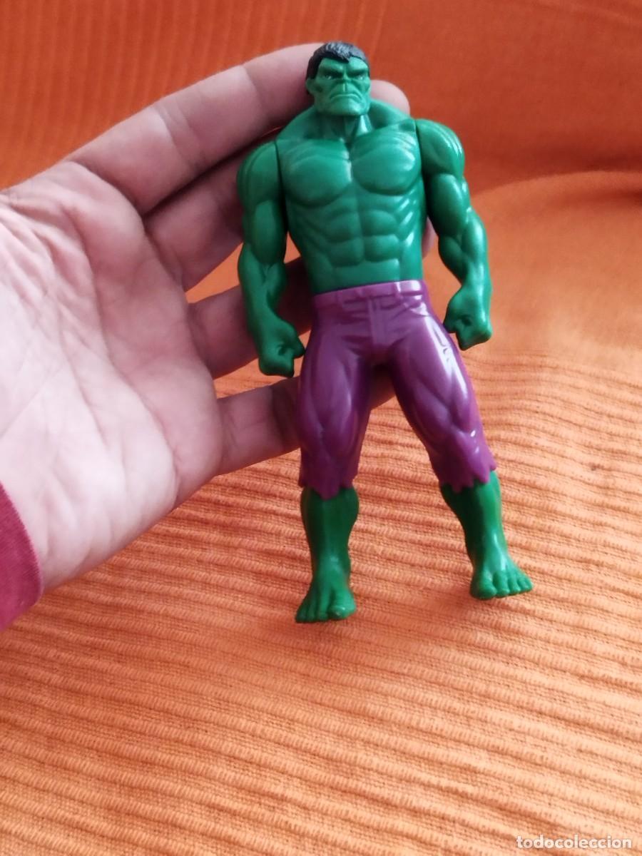 Figuras y mu&ntilde;ecos Marvel: Figura, mu&ntilde;eco La Masa, el incre&iacute;ble Hulk. Marvel comic. - Foto 1