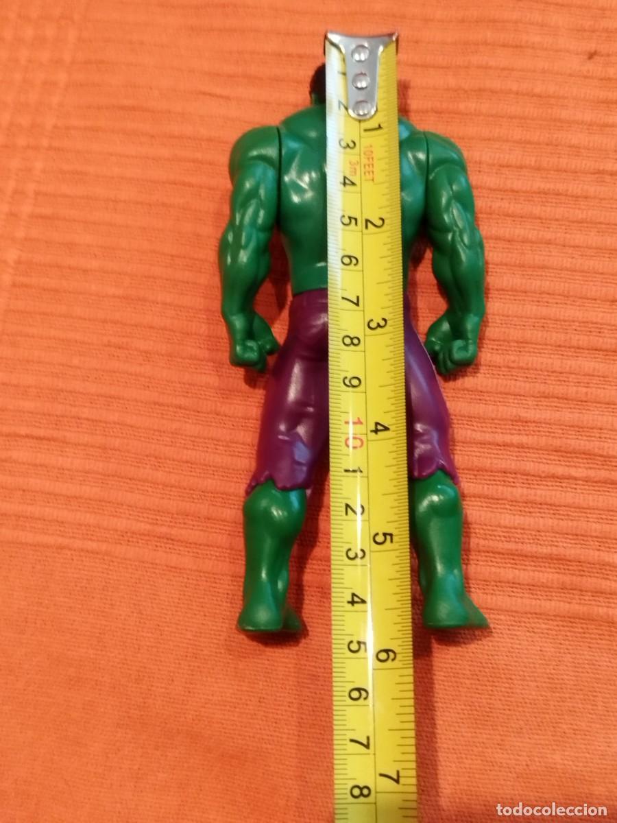 Figuras y mu&ntilde;ecos Marvel: Figura, mu&ntilde;eco La Masa, el incre&iacute;ble Hulk. Marvel comic. - Foto 8