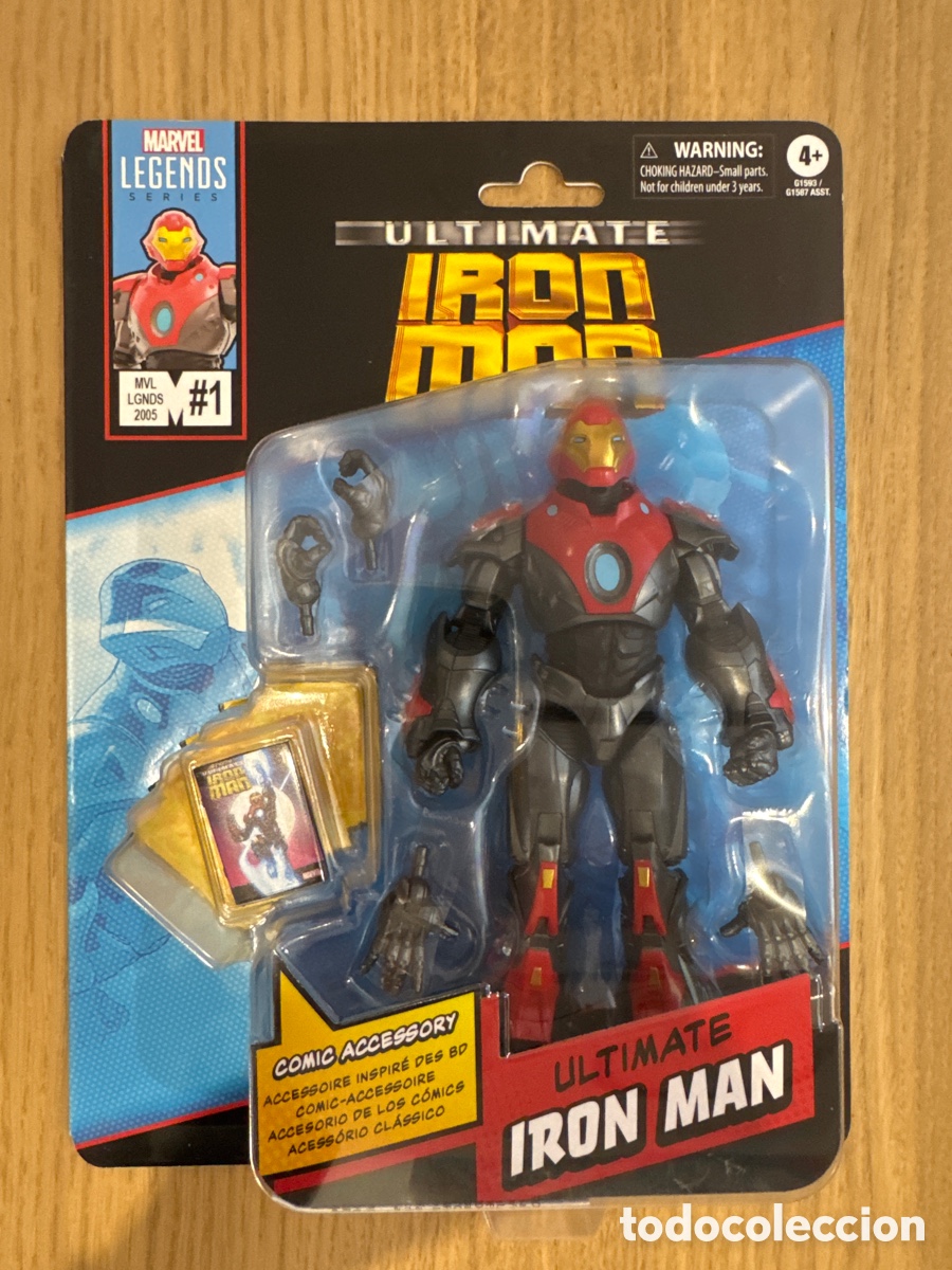 Figuras y mu&ntilde;ecos Marvel: Figura Ultimate Iron Man Marvel Legends Hasbro - Foto 1