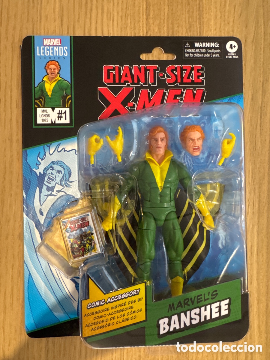 Figuras y mu&ntilde;ecos Marvel: Figura Banshee Giant-Size X-Men Marvel Legends Hasbro - Foto 1