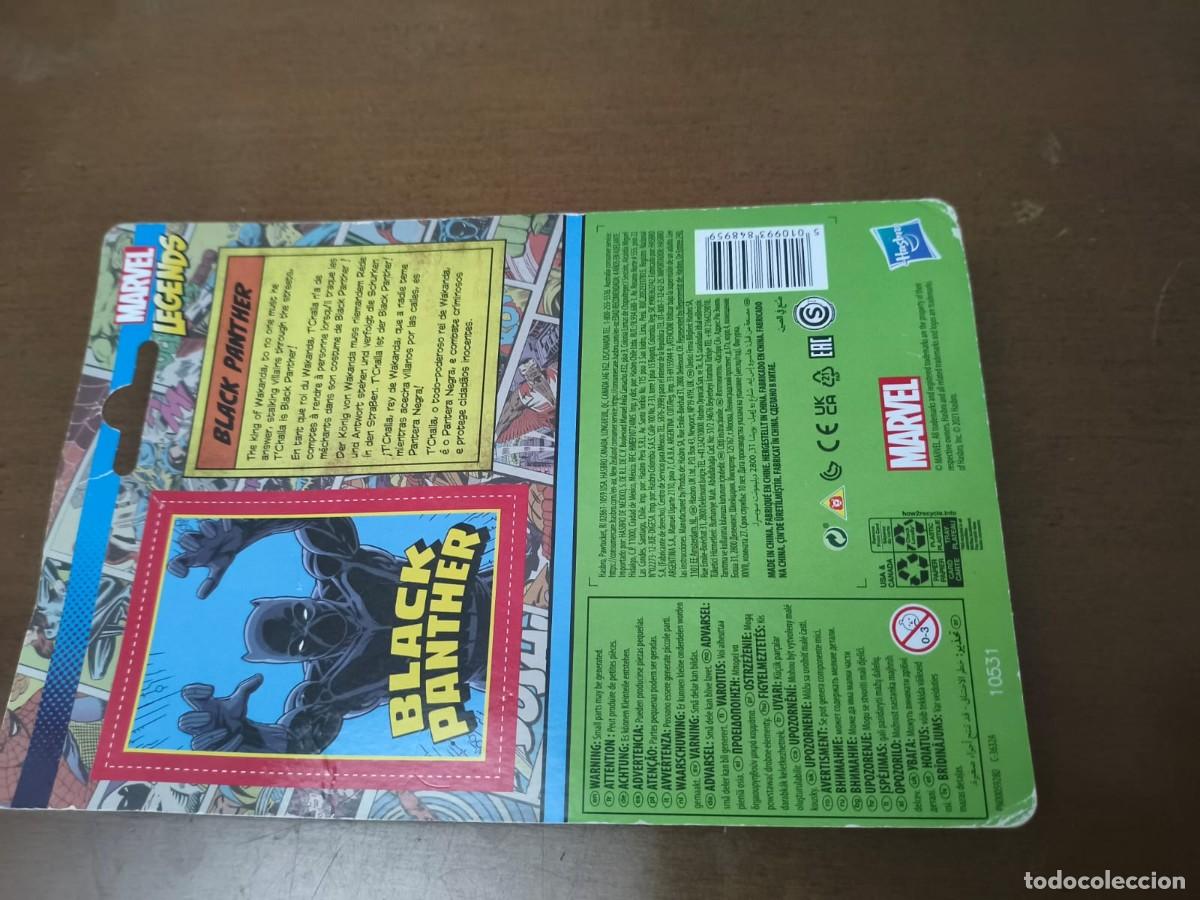 Figuras y mu&ntilde;ecos Marvel: Marvel legends retro Black Panther Pantera Negra kenner - Foto 2