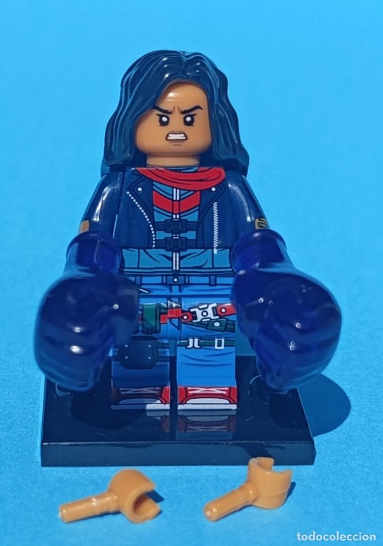 Figuras y mu&ntilde;ecos Marvel: Ms. Marvel (Marvel) Lego compat&iacute;vel minifigura - Foto 2
