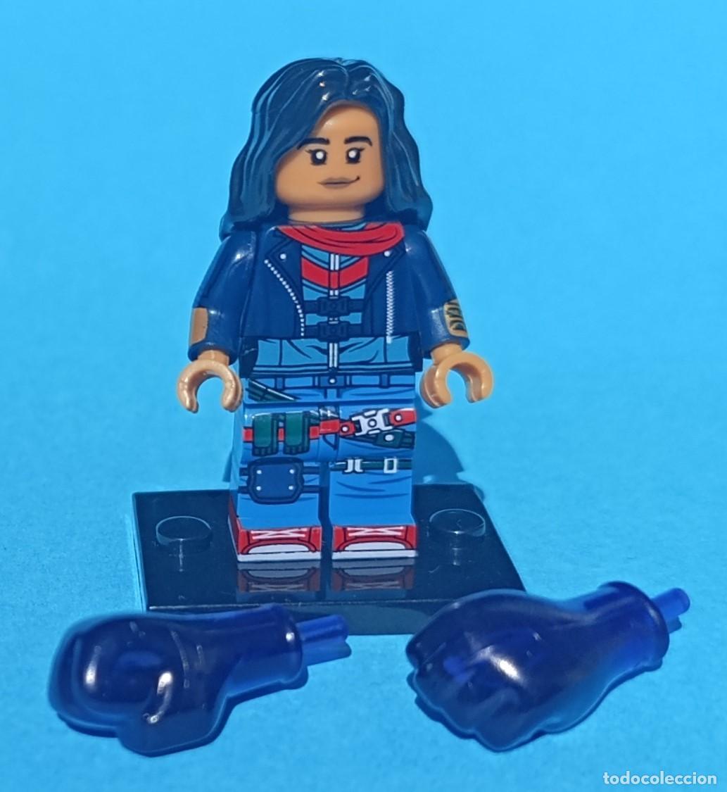Figuras y mu&ntilde;ecos Marvel: Ms. Marvel (Marvel) Lego compat&iacute;vel minifigura - Foto 3