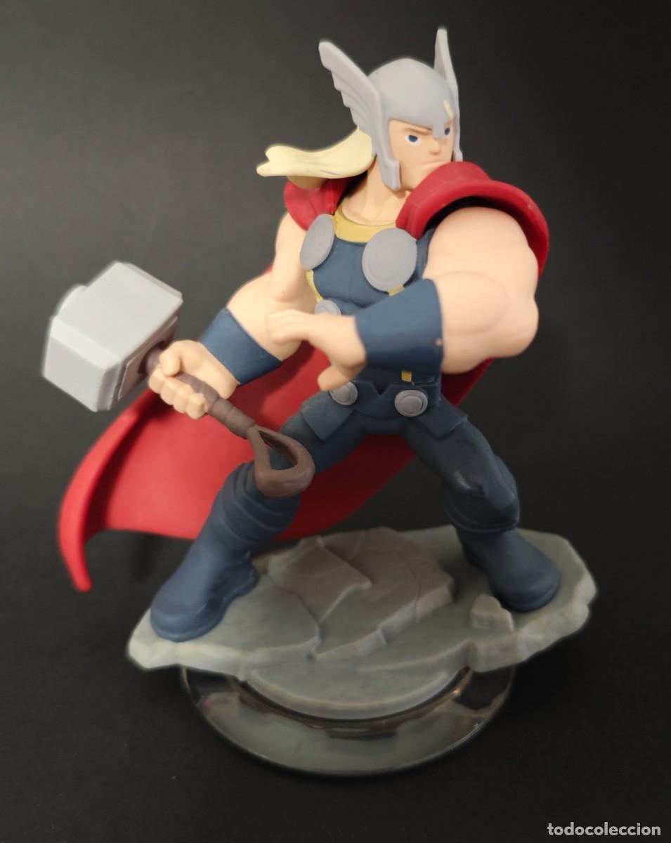 Figuras y mu&ntilde;ecos Marvel: Lote de 2 Figuras Marvel Iron Man y Thor Disney Infinity 2.0 - Foto 3