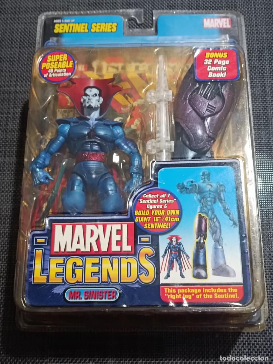Figuras y mu&ntilde;ecos Marvel: Marvel Legends Mr Sinister cerrado con pieza BAF Sentinel - Foto 1