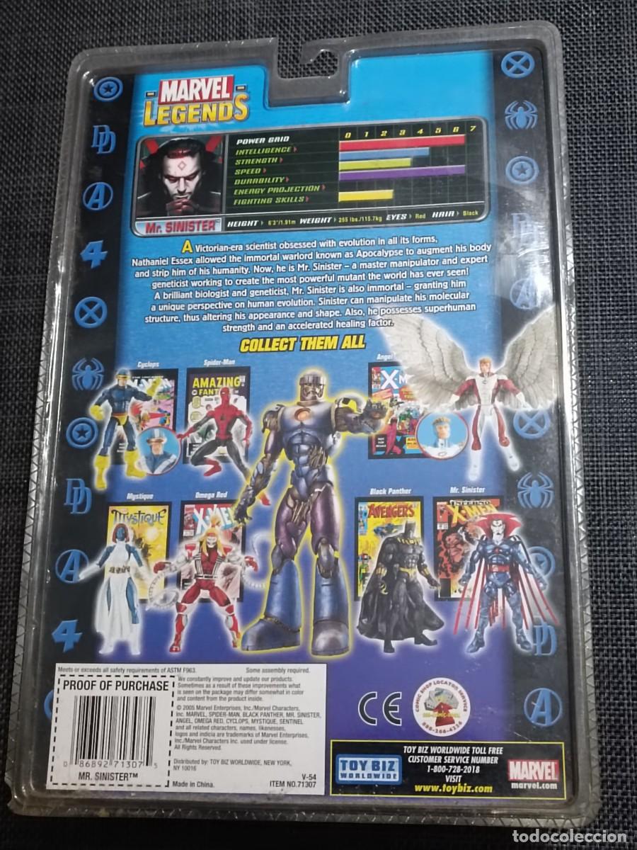 Figuras y mu&ntilde;ecos Marvel: Marvel Legends Mr Sinister cerrado con pieza BAF Sentinel - Foto 6