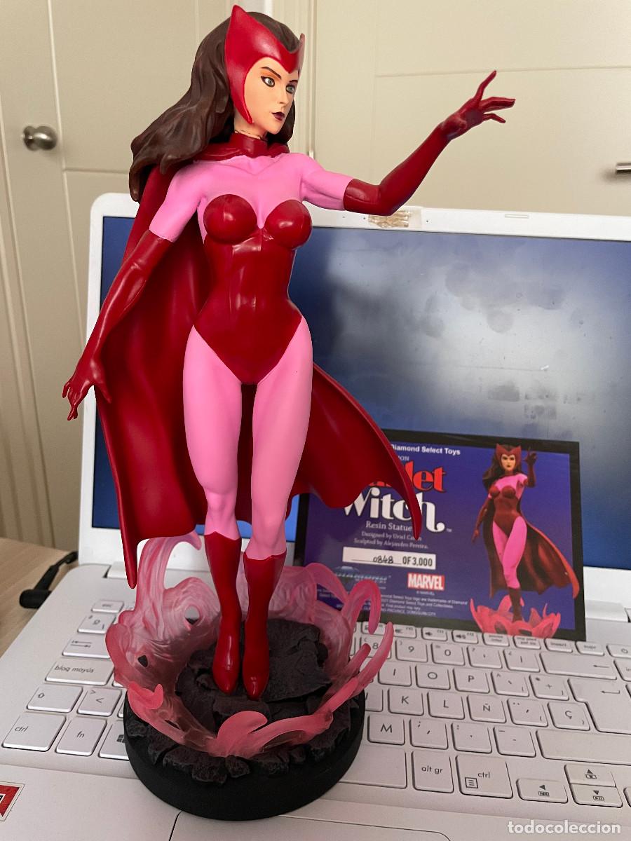 Figuras y mu&ntilde;ecos Marvel: Estatua Scarlet Witch Premier Collection. Con Defecto. - Foto 6