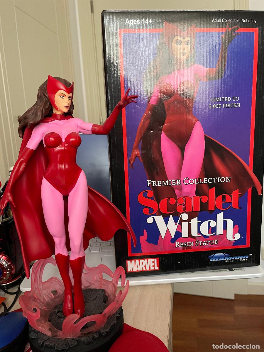Figuras y mu&ntilde;ecos Marvel: Estatua Scarlet Witch Premier Collection. Con Defecto. - Foto 7