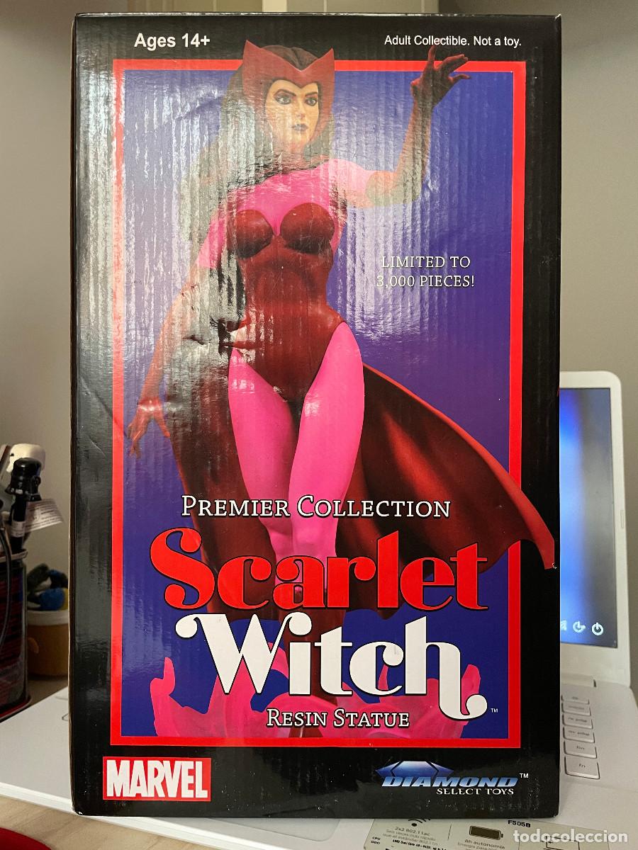 Figuras y mu&ntilde;ecos Marvel: Estatua Scarlet Witch Premier Collection. Con Defecto. - Foto 8