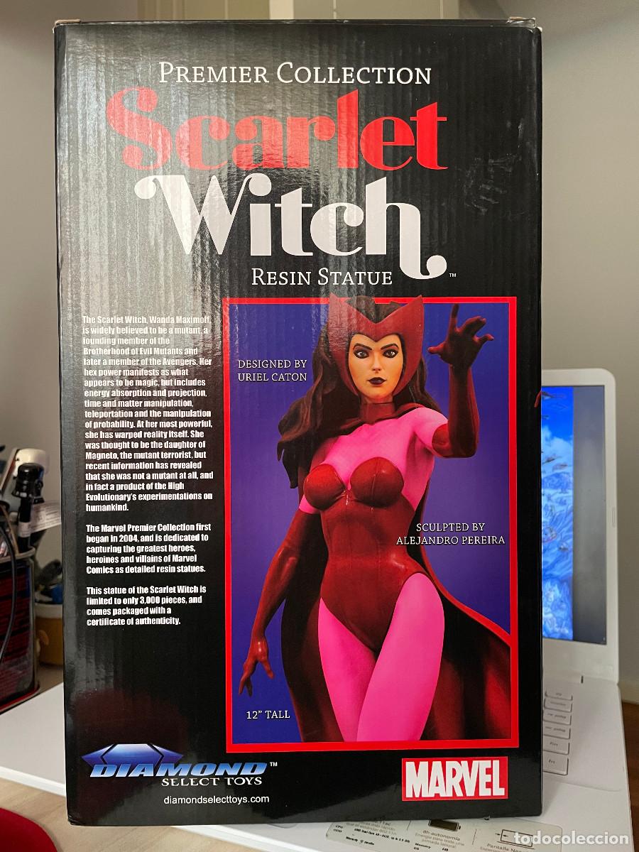 Figuras y mu&ntilde;ecos Marvel: Estatua Scarlet Witch Premier Collection. Con Defecto. - Foto 9