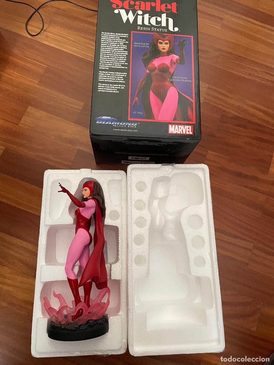 Figuras y mu&ntilde;ecos Marvel: Estatua Scarlet Witch Premier Collection. Con Defecto. - Foto 10