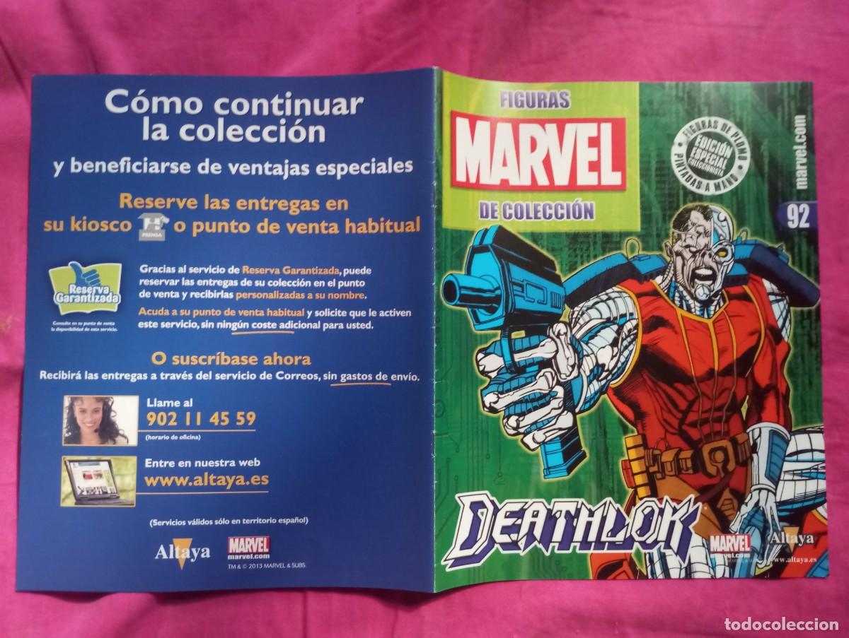 Figuras y mu&ntilde;ecos Marvel: FIGURAS MARVEL DE COLECCION 92 - DEATHLOK - SOLO FASCICULO - Foto 2