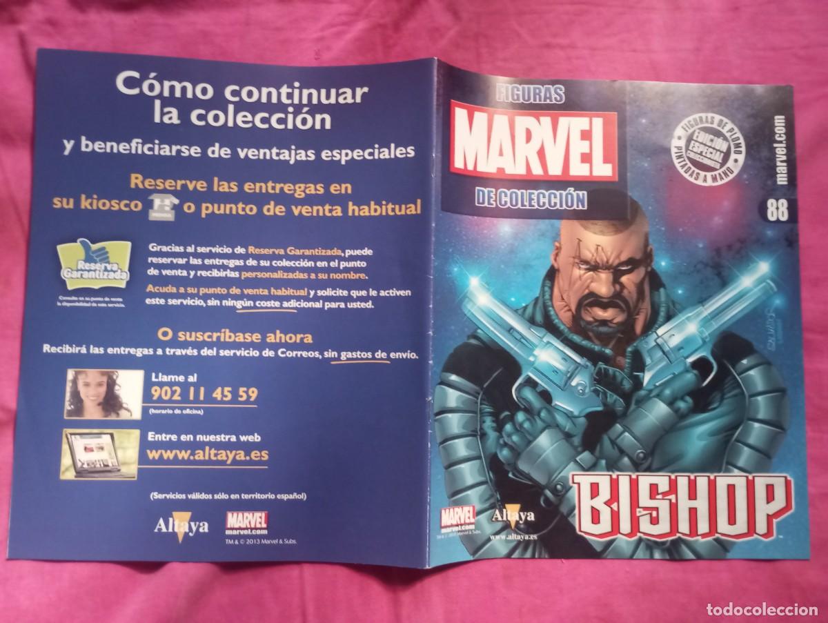 Figuras y mu&ntilde;ecos Marvel: FIGURAS MARVEL DE COLECCION 88 - BISHOP - SOLO FASCICULO - Foto 2