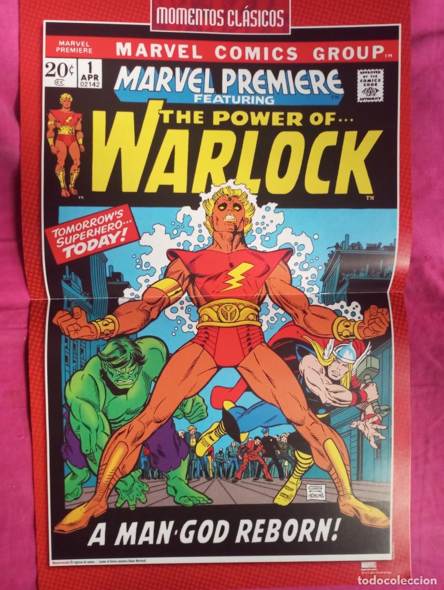 Figuras y mu&ntilde;ecos Marvel: FIGURAS MARVEL DE COLECCION 82 - WARLOCK - SOLO FASCICULO - Foto 1