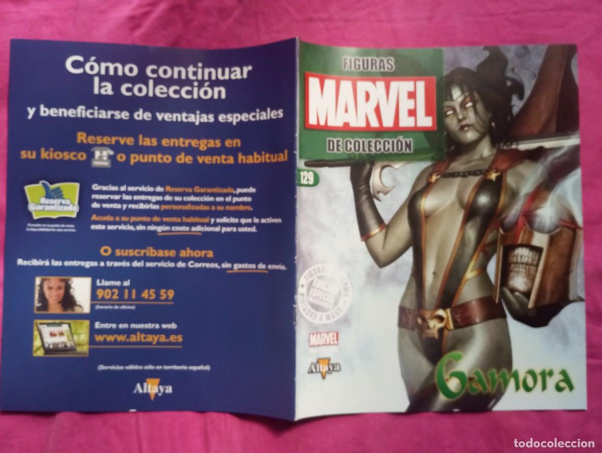 Figuras y mu&ntilde;ecos Marvel: FIGURAS MARVEL DE COLECCION 129 - GAMORA - SOLO FASCICULO - Foto 1