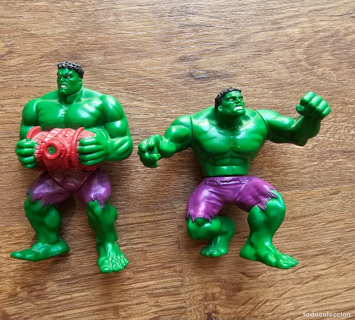 Figuras y mu&ntilde;ecos Marvel: FIGURAS THE HULK BURGER KING 2003 - Foto 1