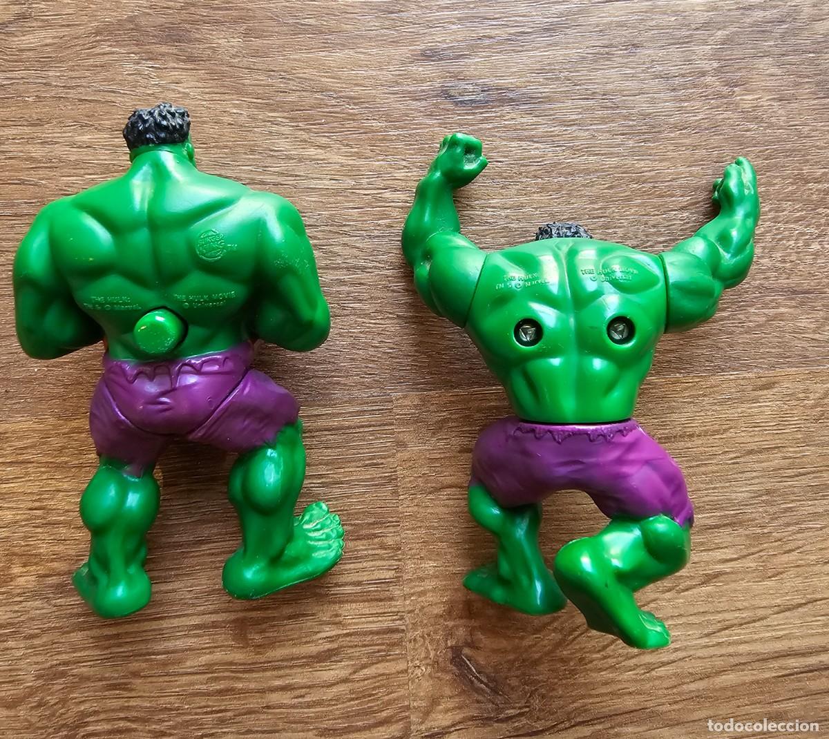 Figuras y mu&ntilde;ecos Marvel: FIGURAS THE HULK BURGER KING 2003 - Foto 2