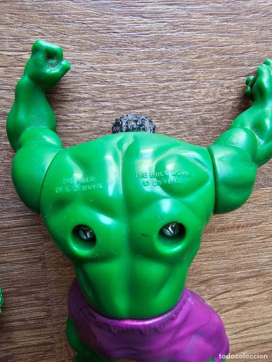 Figuras y mu&ntilde;ecos Marvel: FIGURAS THE HULK BURGER KING 2003 - Foto 3
