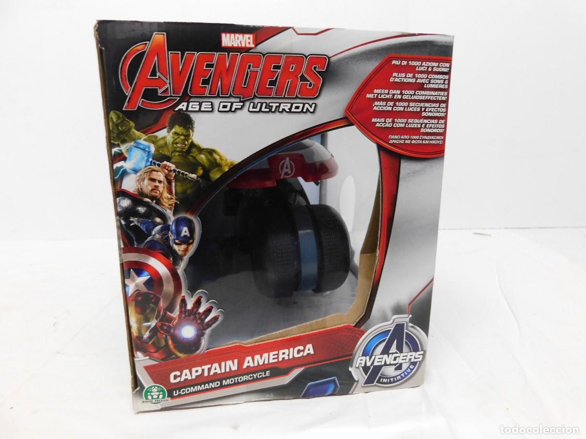 Figuras y mu&ntilde;ecos Marvel: CAPIT&Aacute;N AM&Eacute;RICA - U-COMMAND MOTORCYCLE - Foto 4