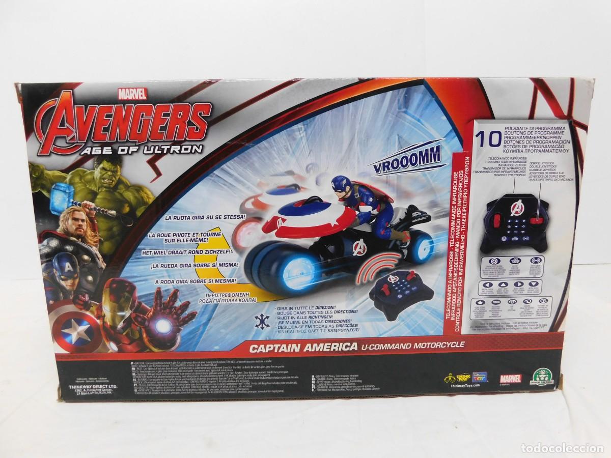 Figuras y mu&ntilde;ecos Marvel: CAPIT&Aacute;N AM&Eacute;RICA - U-COMMAND MOTORCYCLE - Foto 5